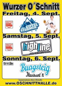 04.09.26 – 06.09.26: Wurzer O`Schnitt